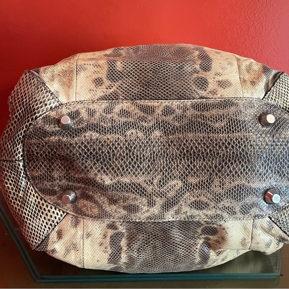 Jimmy Choo Python Snake Skin Bag - Picture 3 of 13